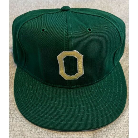 Oregon Ducks University Size 7 5/8 Fitted Hat Pro Line Vintage - Picture 1 of 5